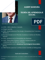 Albert Bandura. Teoría Del Aprendizaje Social