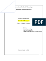 Patologias Da Linguagem - 04 - 06 - 2023