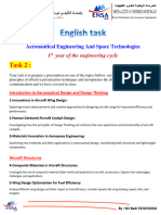 Task 2 Aeronautical Engineering 1st Year