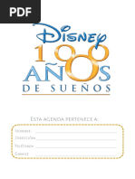 Agenda Semanal Disney PDF