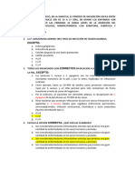 Cuestionario EXAMEN MEDIO CICLO Infecciones