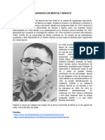 Biografía de Bertolt Brecht