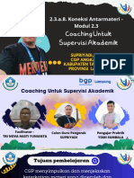 Koneksi Antar Materi Modul 2.3