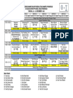 Jadwal KMD Darul Huda 2023