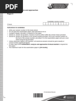 Paper - 2 Calc (AA HL)