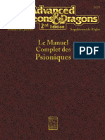 AD&D2 - Le Manuel Complet Des Psioniques-restauré-V1