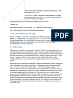 Petição Inicial - TJSP - Ação de Indenização Por Danos Morais Por Violência Doméstica - Procedimento Do Juizado Especial Cível