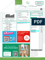 Detalle Del Consumo Total A Pagar Consumo Histórico KWH: Usuaria / Usuario