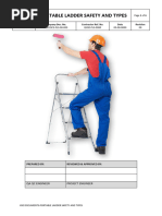 Hse Documents-Portable Ladder Safety and Types