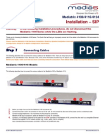 Meditrix 4124 Installation Guide