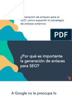 L4 - Generación de Enlaces para El SEO Cómo Expandir Tu Estrategia de Enlaces Externos - Slides