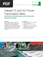 Habasit TC and TCF Power