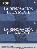 La Renovación de La Mente V