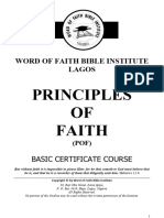 Priciples of Faith (Wofbi 4)