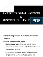 Antimicrobial Agents and Susceptibility Testing