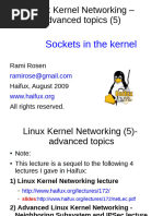 Socket Implementation in Kernel