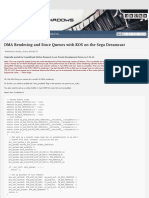 DMA Rendering and Store Queues With KOS On The Sega Dreamcast