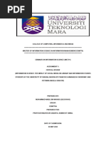 Assignment 1 (Critical Review) Muhammad Nabil Bin Mahadi 2023318643 Cdim770a