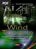 Wind Tunnels Design Construction, Types and Usage Limitations Chaplin