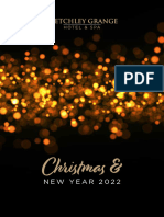 Sketchley Grange Christmas and New Year Brochure 2022