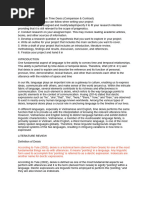 Temporal Deixis Compare and Constrast