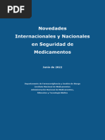 Anmat Novedades Farmacovigilancia Junio 2022