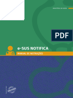 e-SUS NOTIFICA - Manual de Instruções