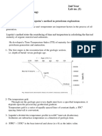 Practical Petroleum Geology Lab No. 5