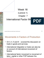 Trade Theory - Week 16 (CH 7)