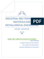 Csir-Nml, Industrial R&D Training Review Paper