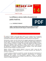 La Difesa A Zona Nelle Situazioni Di Palle Inattive