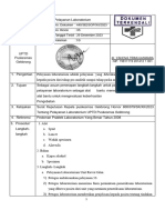 SOP Pelayanan Laboratorium