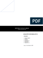 Boletín Informativo - 15 Octubre 2008 - Derecho Penal