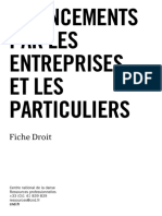 Financements Entreprises Janv23