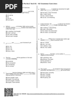 456 - Present Perfect Test A1 A2 Grammar Exercises