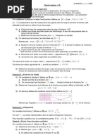 DM N°6 - 2023 (Limites de Fonctions - Position Relative de Plans)