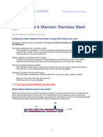 Technical Update How To Weld Maintain Stainless Steel