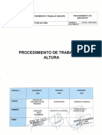 Procedimiento de Trabajos en Alturas Dyc 2023