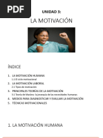 Unidad 3 - La Motivación Solución