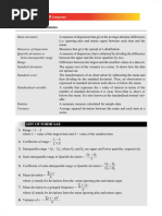 Dispersion Formulas