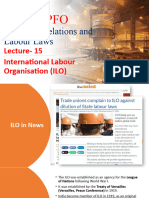 Lecture - 15 International Labour Organisation