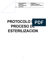 PROTOCOLO DEL PROCESO DE ESTERILIZACION Nuevo