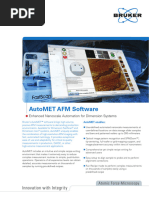 AutoMET AFM Software-Datasheet-DS106