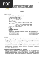 Sílabo FISICOQUÍMICA IQO032 2023-1