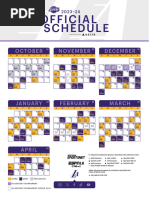 Lakers Schedule