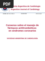 Antitromboticos en SCA-SAC