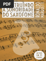 Construindo A Sonoridade para Alto Sax