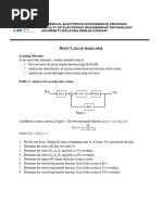 Lab 2 - Root Locus Analysis (202312)