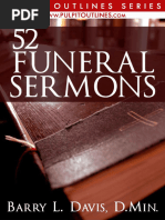 52 Funeral Sermons (Barry L. Davis (Davis, Barry L.) )