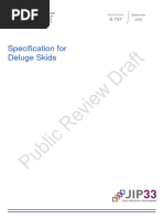 Specification Deluge Skids